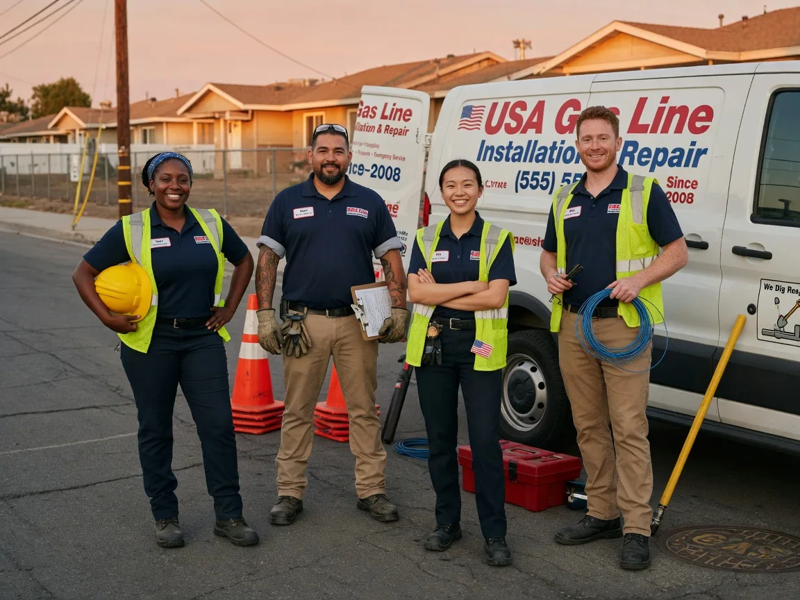 Gas Line Installation company in Roundhill, KY